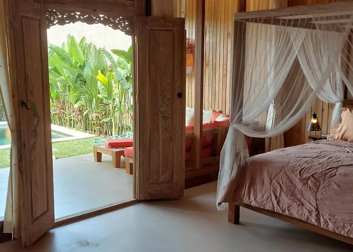 Villa Wonderful Private With Pool With Beautiful Views Of The Rice Fields