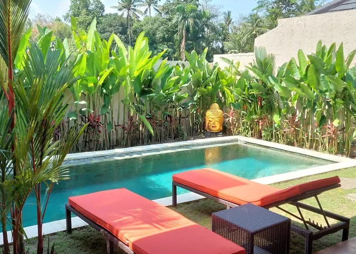Wonderful Private With Pool With Beautiful Views Of The Rice Fields Ubud